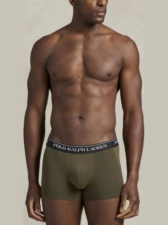 Herren Boxershorts Canopi Olive/Orange/Black