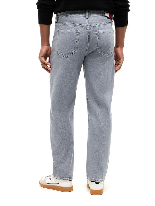Tommy Hilfiger Pantaloni Jeans Bărbătești Regular Fit Tapered Gri Tommy Hilfiger Pantaloni Jeans Bărbătești Regular Fit Tapered Gri