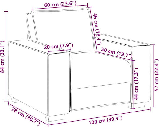 vidaXL Wohnzimmermöbel-Set 3-Sitzer & 2-Sitzer