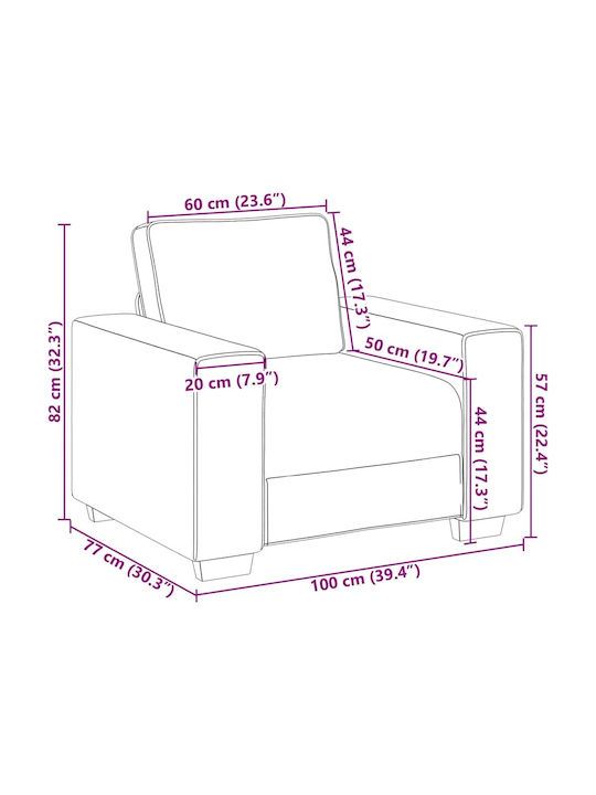 Living Room Furniture Set 3-Seater & 2-Seater