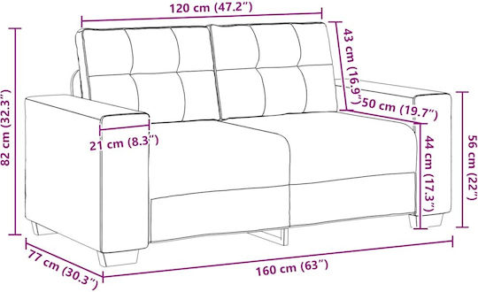 Living Room Furniture Set 3-Seater & 2-Seater