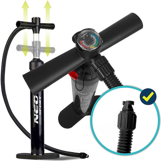 NEO Sport Reefbreak Φουσκωτή Σανίδα SUP με Μήκος 3.5m Μπλε
