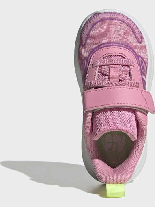 Tensaur Run Kinder Sportschuhe Running mit Bügel- und Schleifenverschluss Rosa