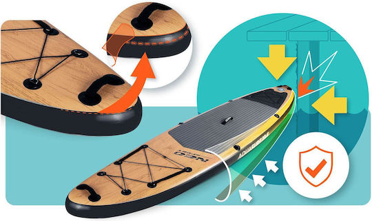 NEO Sport Aquasurf Aufblasbare SUP Board mit Länge 3.2m Beig