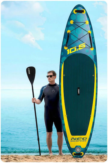 NEO Sport Aquasurf Надуваема SUP Дъска с Дължина 3.2m Синя
