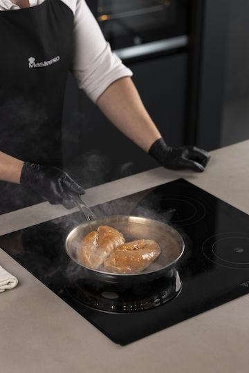 Bergner Masterpro Тиган от Неръждаема Стомана с Незалепващо Покритие 24см