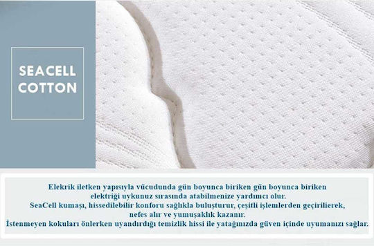 SteweHome Orthopedic Kids Bed Mattress 75x200+18cm