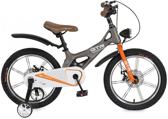 Byox 18" Kids' BMX Bicycle With Gray Disc Brakes