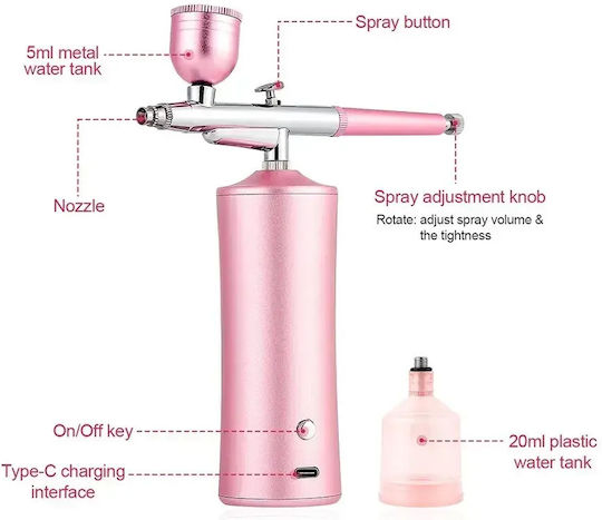 Airbrush With Tank And Compressor