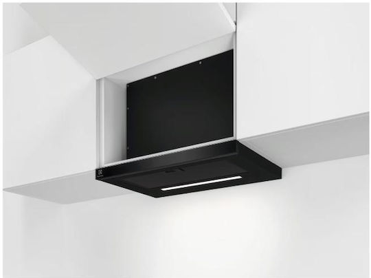 Electrolux Συρόμενος Απορροφητήρας 60cm Μαύρος
