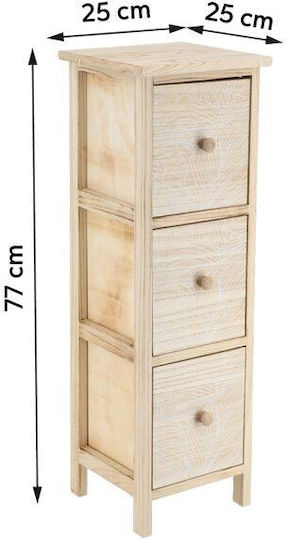 Συρταριέρα Αποθήκευσης Μ25xΠ25xΥ77εκ.