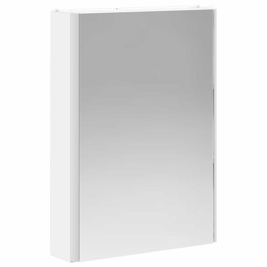 vidaXL Bancă Fără Lavoar cu Oglindă cu Lumină Albă
