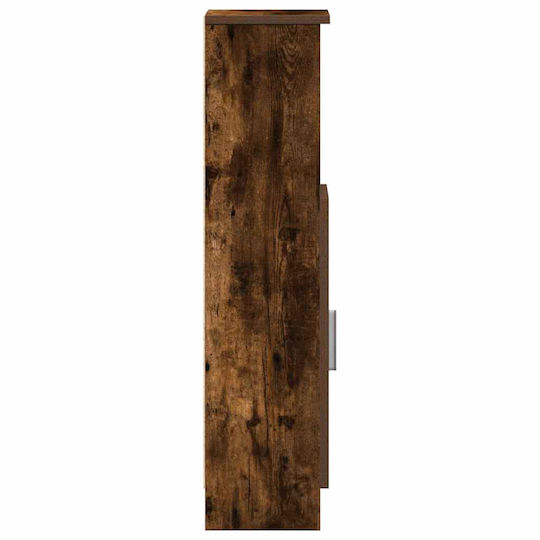 vidaXL Bathroom Vanity Unit Without Sink M20.5xL22xH90cm Brown
