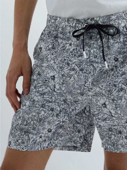 Men's Swimwear Multicolour Shorts with Patterns