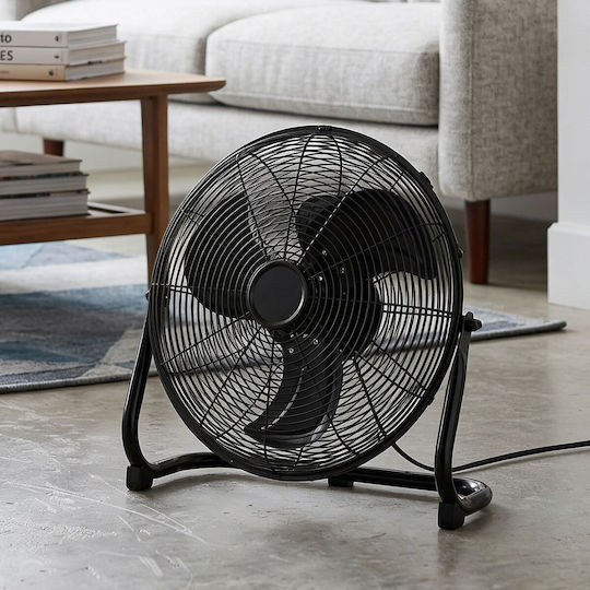 Elegant Ανεμιστήρας Δαπέδου 65W Διαμέτρου 36cm Μαύρος