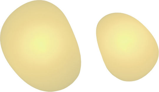 Lightex LED Лампа За Под С Топла Бяла Светлина Сива