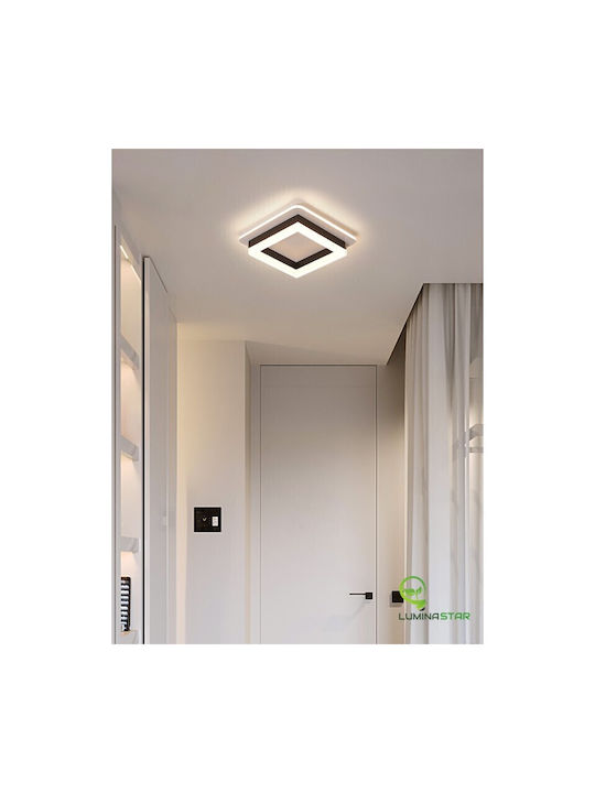 Luminastar Deckenleuchte Schwarz mit Integrierte LED