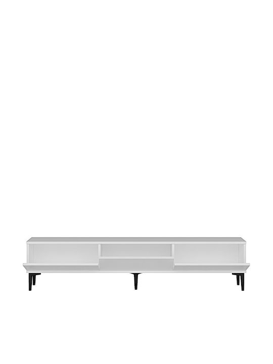 Stand TV Alb L180xA30xÎ41cm