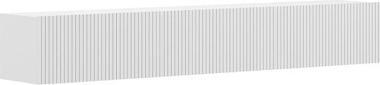 Έπιπλο Τηλεόρασης με Φωτισμό LED Λευκό Μ180xΠ31xΥ28cm