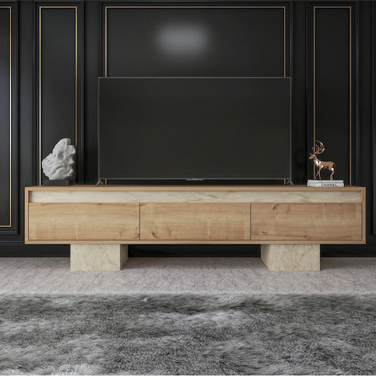 Multicolour TV Stand L180xD30xH45cm