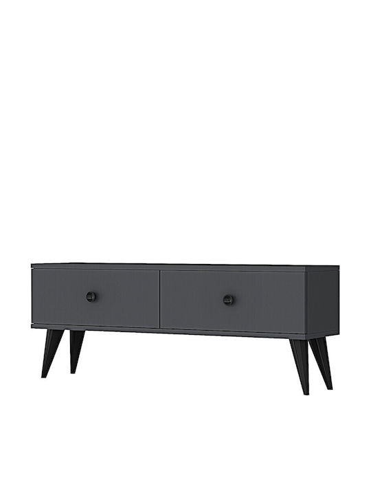 Gray TV Stand L120xD30xH41cm