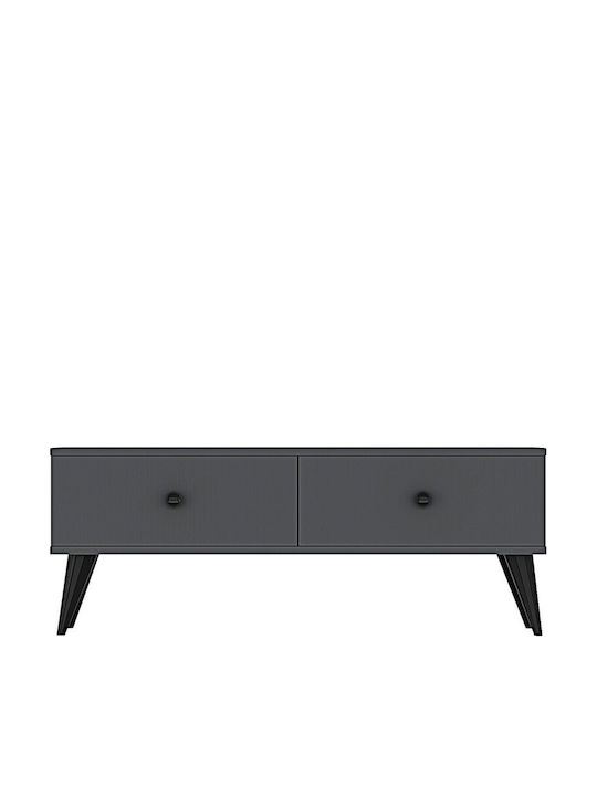 Gray TV Stand L120xD30xH41cm