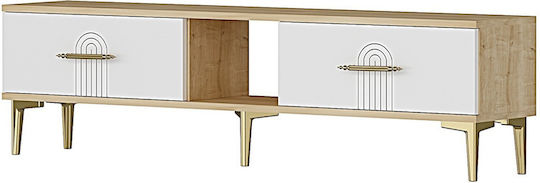 Gold TV Stand L150xD30xH41cm