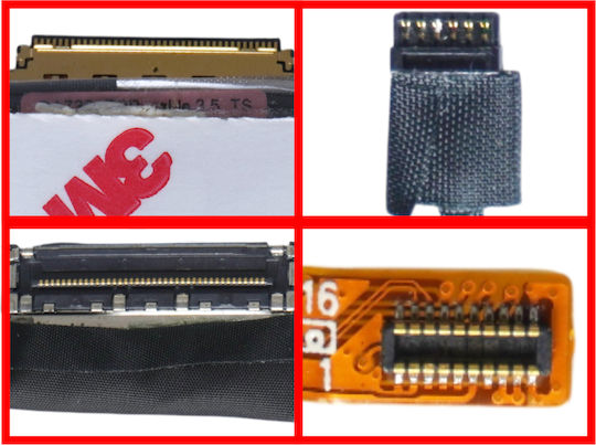Screen Flex Cable for Laptop Dell Latitude 13 73901-Flex1959