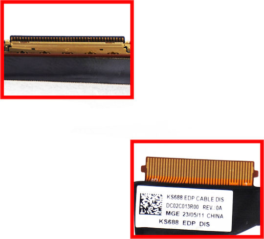Καλωδιοταινία Οθόνης για Laptop Lenovo Ideapad Pro 5 16aph8 83ar Ks688