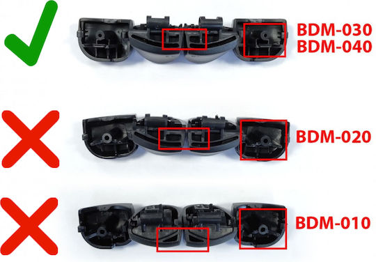 Σετ Αντικατάστασης Κουμπιών Trigger Buttons L1 L2 R1 R2 Replacement Springs Χειριστήριο Sony Playstation 5 Ps5 Gamepad Dualsense Edge Controller V3.0 Bdm-030 Bdm-040 Bdm-050 Κωδ.1-game318