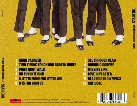 The Hives - Tyrannosaurus Hives CD Μουσικής