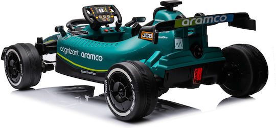 Aston Martin Formula Μονοθέσιο με Τηλεκοντρόλ Τύπου 12 Volt Πράσινο