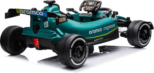 Aston Martin Formula Μονοθέσιο με Τηλεκοντρόλ Τύπου 12 Volt Πράσινο