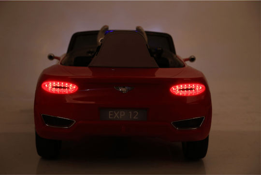 Bentley EXP 12 Едноместен с Дистанционно Управление Лицензиран 6 Волта Червен