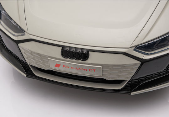 Audi RS e-tron GT Μονοθέσιο με Τηλεκοντρόλ Licensed 12 Volt Γκρι
