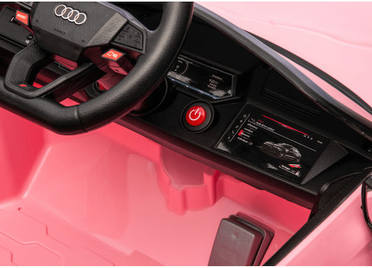 Audi RS e-tron GT Μονοθέσιο με Τηλεκοντρόλ Licensed 12 Volt Ροζ