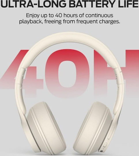 Monster 137249-00 Безжични Bluetooth On Ear Слушалки Бели