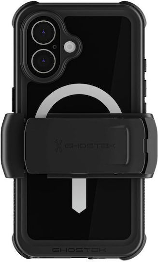 Ghostek Nautical 360 Full Cover Plastic / Silicone Waterproof Black (iPhone 16)