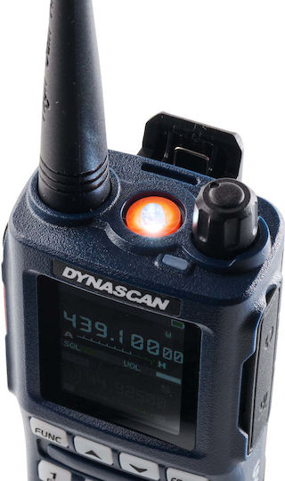 DynaScan UV-101 Ασύρματος Πομποδέκτης UHF/VHF 5W με Έγχρωμη Οθόνη