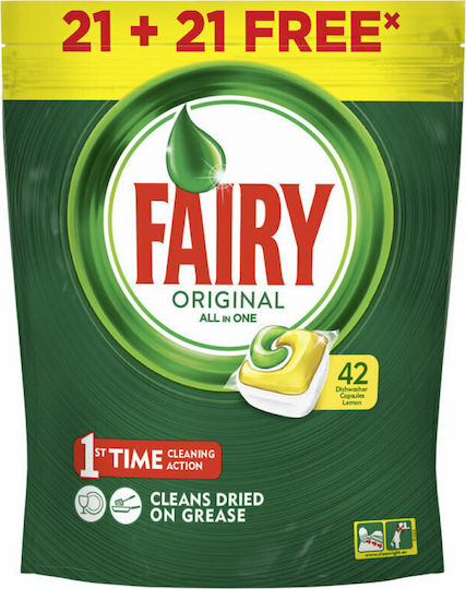 Fairy Active Capsule pentru Mașina de Spălat Vase