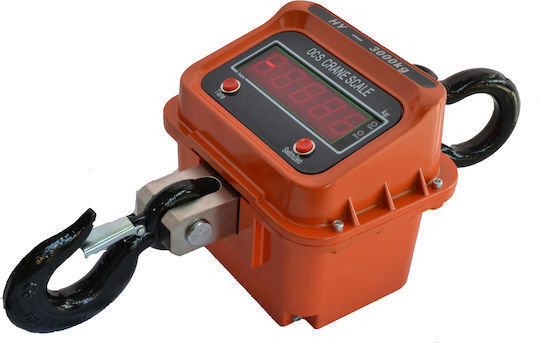 SPV Professional Crane Scale with 3000kg Weighing Capacity and 1000g Accuracy