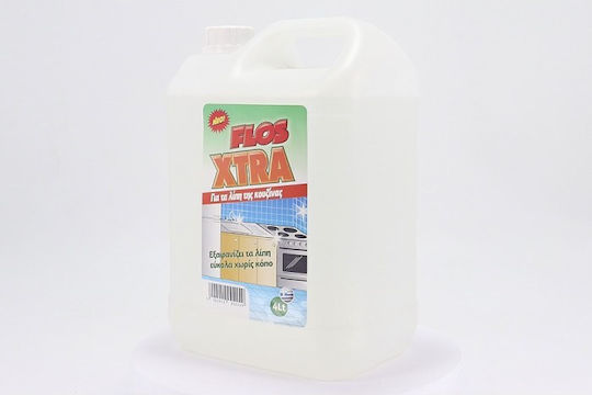Flos Καθαριστικό για Λίπη Xtra Υγρό 4lt