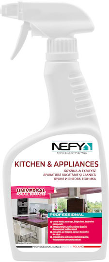 Nefy Καθαριστικό Spray Κουζίνας Κουζίνας και Συσκευών 500ml