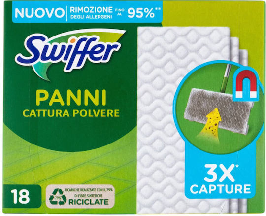 Swiffer Ανταλλακτικό Πανί Παρκετέζας 18τμχ