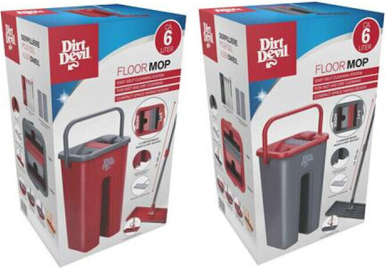 Dirt Devil Σφουγγαρίστρα Κόκκινη