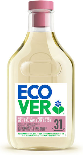 Ecover Lichid Detergent pentru Sensibil & Lână Haine 1.5lt (33 Cupe de măsurare)