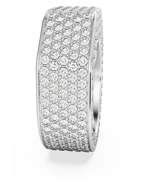 Swarovski Γυναικείο Δαχτυλίδι με Πέτρες από Ατσάλι