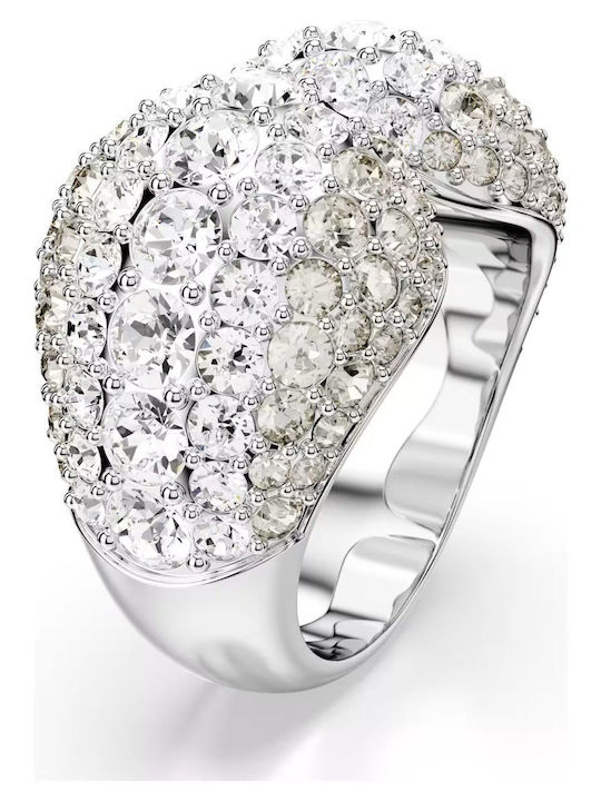 Swarovski Women's Ring with Stones Made of Steel