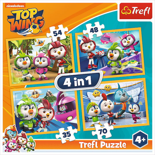 Puzzle Pentru Copii 4in1 Trefl