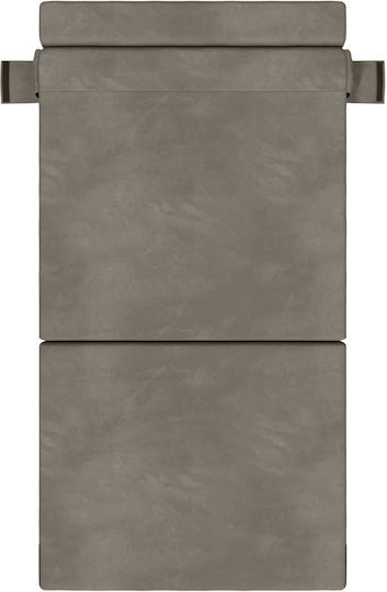 Πουφ Κρεβάτι Ανοιχτό Γκρι 70x72x60cm